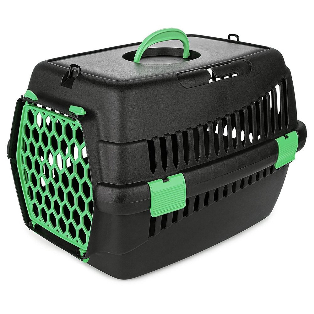 Happet Transporter Teddy M 42x30x30cm Zielony Plastikowy